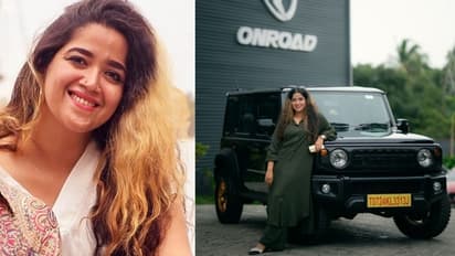 'ജീവിതം എനിക്കൊരു ഭ്രാന്തൻ യാത്ര'; സുസുക്കി ജിംനിയെ ഒപ്പം കൂട്ടി അഭിരാമി, വില 12 മുതൽ 17 ലക്ഷം വരെ