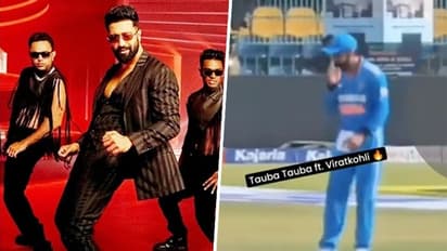 VIDEO: Virat Kohli dances to Vicky Kaushal's Tauba Tauba song; check out his killer moves