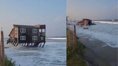 ಜಸ್ಟ್ 11 ಸೆಕೆಂಡ್ನಲ್ಲಿ ಸಮುದ್ರದ ಅಲೆಗಳ ಹೊಡೆತಕ್ಕೆ ಕೊಚ್ಚಿ ಹೋಯ್ತು 3 ಕೋಟಿಯ ಮನೆ