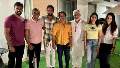 'വിടാമുയര്‍ച്ചി' ബിടിഎസ് ചിത്രങ്ങളുമായി തൃഷ; ചിത്രീകരണം അവസാന ഘട്ടത്തില്‍