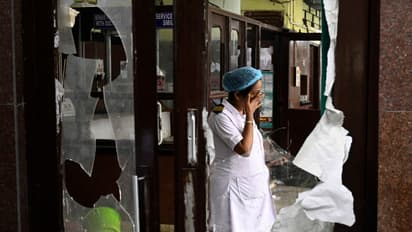 Kolkata rape-murder horror: Police suspends three officers over vandalism at RG Kar hospital