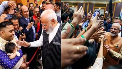 Cheers, flags and traditional dance: PM Modi gets grand welcome from Indian community in Poland