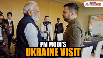 PM Modi's makes landmark visit to Ukraine, calls for dialogue and peace amid war (WATCH)