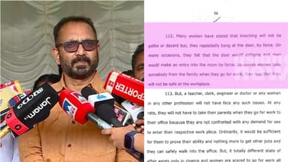 പിണറായി സർക്കാരിൻ്റെ സ്ത്രീപക്ഷ നിലപാട് വാചക കസർത്ത്, ഹേമ കമ്മിറ്റി റിപ്പോർട്ടിൽ കേസെടുക്കണം: സുരേന്ദ്രന്‍