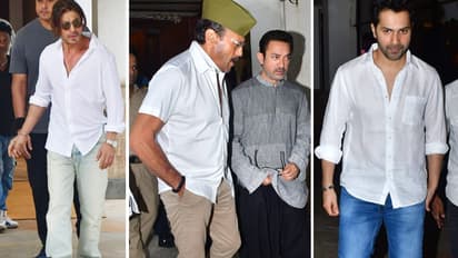 Pradeep Bandekar’s prayer meet: Shah Rukh Khan, Aamir Khan, Vicky Kaushal, Jackie Shroff and more attend