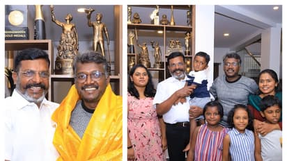 'ஒரு சமூகத்தின் உயிர்வலி' மாரி செல்வராஜ் வீட்டுக்கே சென்று வாழ்த்திய எம்.பி திருமாவளவன்