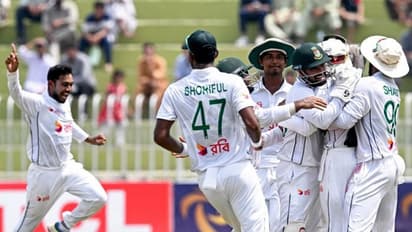 ചരിത്രനേട്ടവുമായി ബംഗ്ലാദേശ്, പാകിസ്ഥാനെതിരെ റാവല്‍പിണ്ടി ടെസ്റ്റില്‍ 10 വിക്കറ്റ് ജയം
