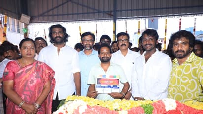 சுப்ரீம் ஸ்டாருடன் இணையும் கேப்டனின் மகன்.. அம்மா முன்னிலையில் போடப்பட்ட புது பட பூஜை!