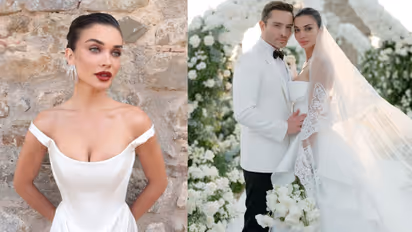 Amy Jackson, Ed Westwick get married in Italy; check out their dreamy wedding photos 