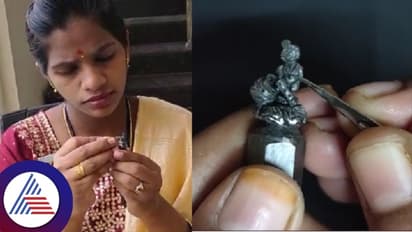 ರಾಯಚೂರು: ಪೆನ್ಸಿಲ್‌ನಲ್ಲಿ ಅರಳಿದ ಬಾಲಕೃಷ್ಣನ ಸುಂದರ ಕಲಾಕೃತಿ