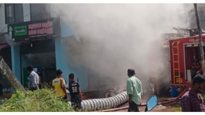 ഡ്രയറിന് ഷോർട്ട് സർക്യൂട്ട്, വെളിച്ചെണ്ണ യൂണിറ്റിന് തീപിടിച്ചു