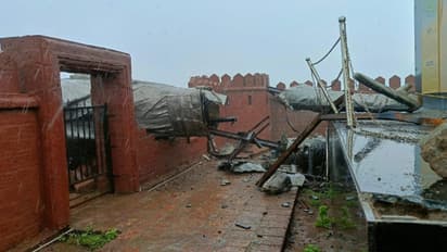 നിർമാണം പൂർത്തിയായിട്ട് 8 മാസം, സിന്ധുദുർഗിൽ പ്രധാനമന്ത്രി അനാച്ഛാദനം ചെയ്ത ഛത്രപതി ശിവാജിയുടെ പ്രതിമ തകർന്നു