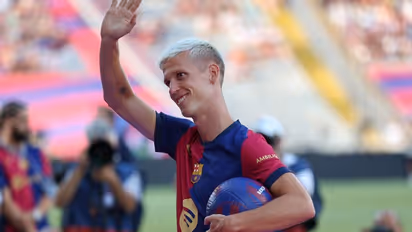 Barcelona register Dani Olmo in La Liga: Spaniard set to make debut against Rayo Vallecano