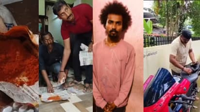 അടുക്കളയിൽ പമ്മിയെത്തി, മുളക് പൊടി കണ്ണിലിട്ട് മാലപൊട്ടിച്ചു; തെളിവ് ഒരു പേപ്പർ, അര മണിക്കൂറിൽ പ്രതി പിടിയിൽ