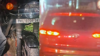 കാറിടിച്ച് ബൈക്ക് യാത്രക്കാരന്റെ വിരൽ അറ്റു; ഇടിച്ചു തെറിപ്പിച്ച കാർ നിർത്താതെ പോയി