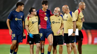 Marc Bernal injury: Barcelona midfielder ruptures ACL in La Liga win against Rayo Vallecano