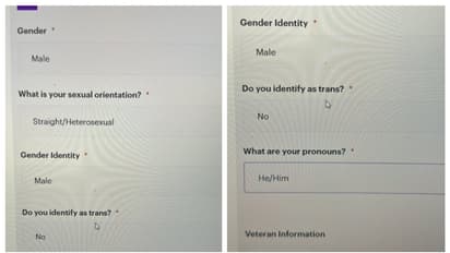 ലൈംഗിക ആഭിമുഖ്യം വെളിപ്പെടുത്തണം; ഇന്‍റേൺഷിപ്പ് അപേക്ഷയിലെ ആവശ്യം കണ്ട് ഞെട്ടി  ഉദ്യോഗാർത്ഥികൾ, വിവാദം