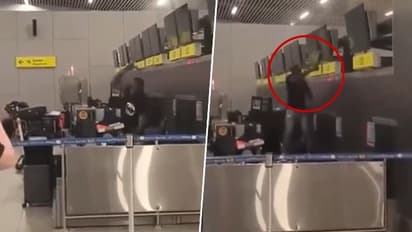 Caught on camera: Haitian man goes on rampage at Chilean airport, smashes counter with hammer over ticket scam