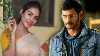 "நீ ஒரு ப்ராடுனு உலகத்துக்கே தெரியும்" - செருப்பை காட்டி விஷாலை வறுத்தெடுத்த ஸ்ரீரெட்டி!