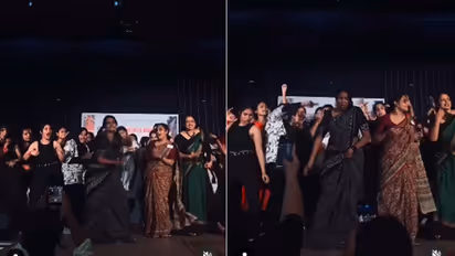 ಕಾಲಾ ಚಸ್ಮಾ ಹಾಡಿಗೆ ಉಪನ್ಯಾಸಕಿಯರ ಜಬರ್ದಸ್ತ್ ಡ್ಯಾನ್ಸ್, ವಿದ್ಯಾರ್ಥಿಗಳು ಸೈಲೆಂಟ್!