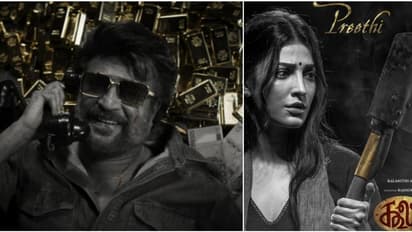 രജനികാന്തിനൊപ്പം ശ്രുതിഹാസന്: 'പ്രീതിയുടെ' കൂലി ലുക്ക് പുറത്ത് എത്തി