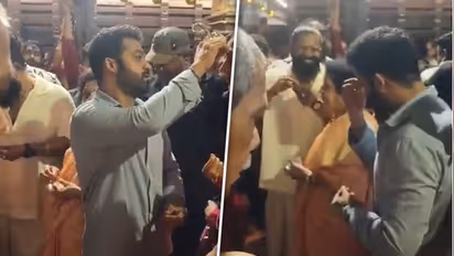 Watch: Rishab Shetty visits Udupi temple with Jr NTR and his family; video goes viral