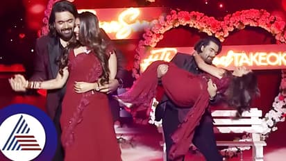 ಬೆಳಕಿನ ಕವಿತೆ... ಎನ್ನುತ್ತಲೇ ಡಾನ್ಸ್ ವೇದಿಕೆ ಮೇಲೆ ಪ್ರೇಮಕಾವ್ಯ ಬರೆದ ತರುಣ್-ಸೋನಲ್ ನವದಂಪತಿ