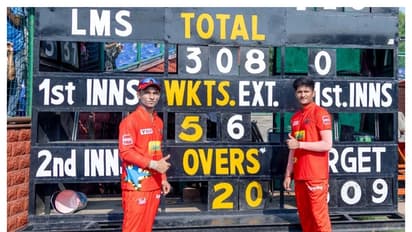 ஆத்தாடி ஆத்தா என்னா அடி! 20 ஓவரில் 308 ரன்: 31 சிக்ஸ், 19 பவுண்டரி - வெறியாட்டம் ஆடிய பதோனி