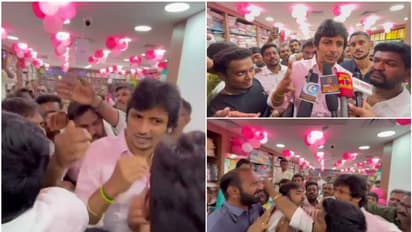 Actor Jiiva loses cool at reporters when asked about Radhika Sarathkumar's expose on hidden camera on film set