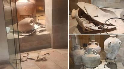 കുട്ടിയുടെ കൈതട്ടി 3500 കൊല്ലം പഴക്കമുള്ള മൺഭരണി ഉടഞ്ഞുപോയി, മ്യൂസിയം ചെയ്തത് 