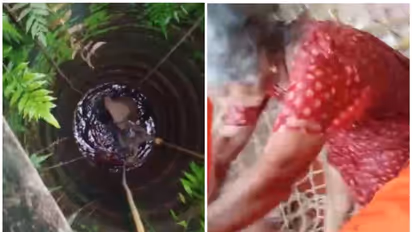 60 വയസുകാരി വെള്ളം കോരുന്നതിനിടെ കാൽ വഴുതി കിണറ്റിൽ വീണു; രക്ഷകരായി അഗ്നിശമന സേന