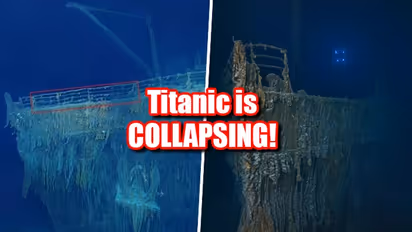 Is Titanic collapsing? SHOCKING before and after photos show iconic bow disintegrating, experts raise alarm