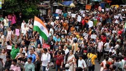RG kar protest Lalbazar abhijan
