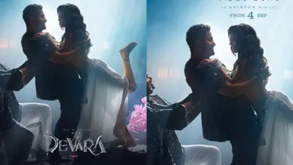 Devara: Janhvi Kapoor shares poster of new song 'Daavudi'; second song from movie to release on THIS date