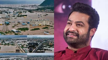 ಆಂಧ್ರ, ತೆಲಂಗಾಣದಲ್ಲಿ ಭಾರೀ ಮಳೆ, 1 ಕೋಟಿ ದಾನ ಮಾಡಿದ ಜೂ.ಎನ್ಟಿಆರ್!