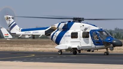 രക്ഷാപ്രവർത്തനത്തിന് പോയ കോസ്റ്റ്ഗാർഡ് ഹെലികോപ്ടർ അറബിക്കടലിലേക്ക് കുപ്പുകുത്തി, 3 പേരെ കാണാതായി