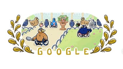 Wheelchair Tennis takes center court: Google Doodle celebrates Paralympic spirit