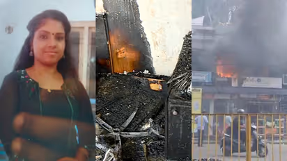 പാപ്പനംകോട് തീപിടിത്തം; ദുരൂഹതയേറുന്നു, ഓഫീസിൽ നിന്ന് കത്തി കണ്ടെത്തി, വൈഷ്ണയെ കുത്തിയശേഷം തീയിട്ടെന്ന് സംശയം