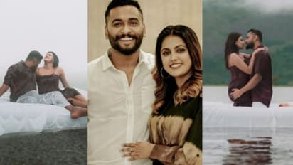 'ഇനി 7 സുന്ദരരാത്രികൾ'; തടാകത്തിൽ പ്രണയാതുരരായ് ശ്രീവിദ്യയും രാഹുലും, അഭിനന്ദനങ്ങൾക്കൊപ്പം പരിഹാസവും