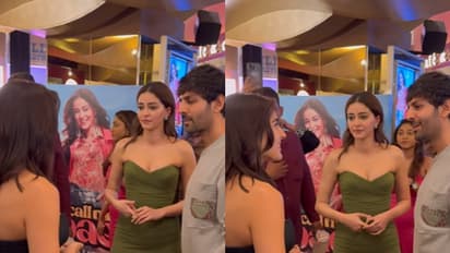 Call Me Bae promotions: Sara Ali Khan, Kartik Aaryan's hug steal show; Ananya Panday's reaction goes VIRAL
