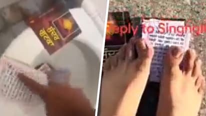 Gutka Sahib desecration in Perth: Video of stomping, burning & dumping pages in commode sparks outrage (WATCH)