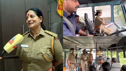  കേരളത്തിന്‍റെ ചരിത്രത്തിൽ ആദ്യം! ഹെവി വെഹിക്കിള്‍ ഡ്രൈവിങ് ടെസ്റ്റ് നടത്തി വനിത ജോയിന്‍റ് ആര്‍ടിഒ