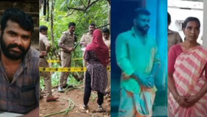 പീരുമേട്ടിൽ കവുങ്ങിൽ പ്ലാസ്റ്റിക് ഹോസുകൊണ്ട് കെട്ടിയിട്ട അഖിലിന്‍റെ ജഡം; കൊന്നത് സഹോദരൻ, അമ്മയും പിടിയിൽ