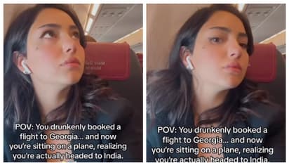 വെള്ളമടിച്ച് കിളി പോയി; ജോർജിയയ്ക്ക് പോകാൻ ടിക്കറ്റ് ബുക്ക് ചെയ്ത യുവതി കയറിയത് ഇന്ത്യയിലേക്കുള്ള വിമാനത്തിൽ