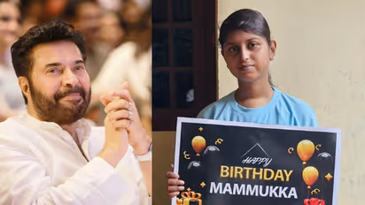 കൈത്താങ്ങായി മമ്മൂട്ടി; കെയര് ആന്ഡ് ഷെയറിലൂടെ മഞ്ജിമയ്ക്ക് പുതുജന്മം