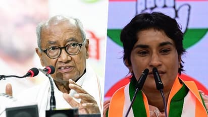 Digvijay Singh's faux pas: Congress leader faces backlash for calling Vinesh Phogat as 'Vinita' (WATCH)