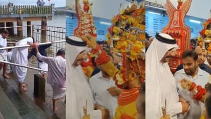 'എല്ലാം ആഗ്രഹിച്ച പോലെ നടക്കട്ടെ', പറശ്ശിനി മടപ്പുരയിൽ അനുഗ്രഹം തേടി യുഎഇ സ്വദേശി- വീഡിയോ