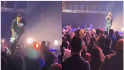 'Who was that...', Tauba Tauba singer Karan Aujla reacts after shoe was hurled at him at London concert -WATCH