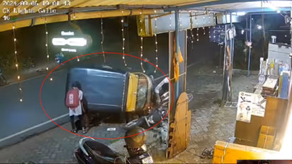 Mangaluru: Daughter lifts auto to save mother after vehicle hits her in freak accident, wins hearts (WATCH)