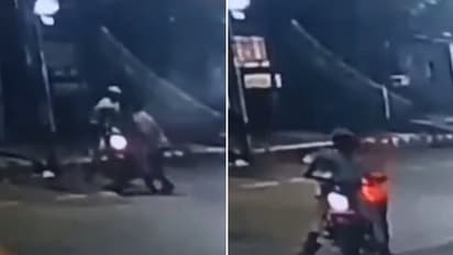 ബൈക്കിലെത്തി മാല പൊട്ടിക്കാൻ ശ്രമം, തടുത്ത ബിജെപി നേതാവിനെ വെടിവച്ചുകൊന്നു, നിർണായകമായി സിസിടിവി ദൃശ്യങ്ങൾ